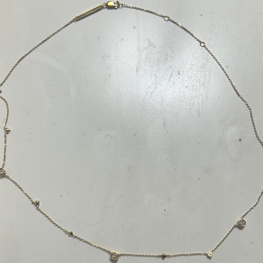 Kendra Scott Delicate Gold Necklace - Picture 3 of 6